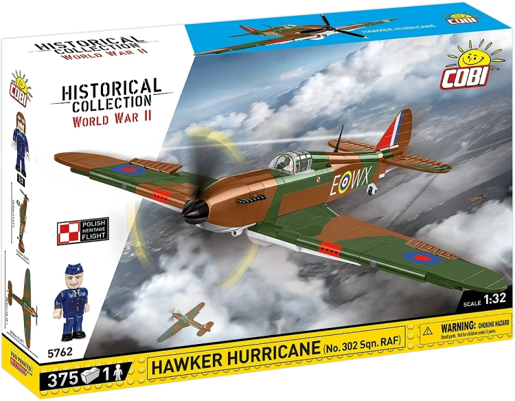 COBI Hawker Hurricane (No.302.Sqn.Raf) 5.webp