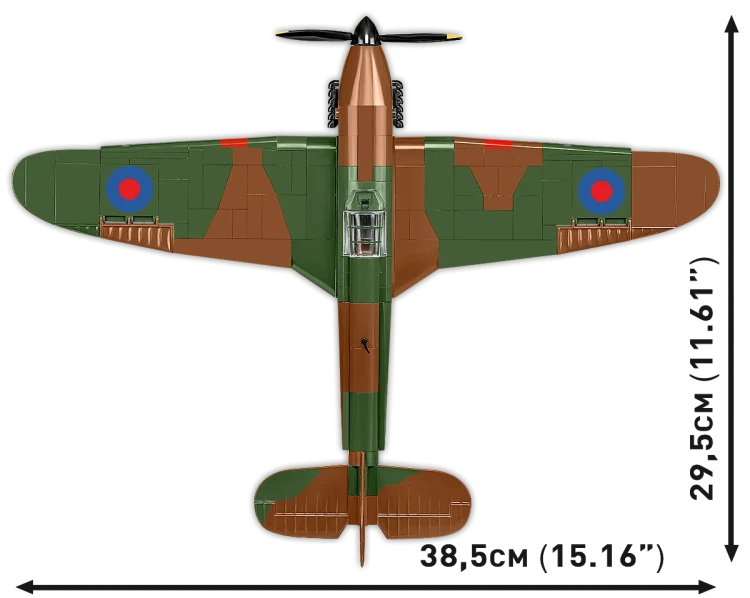 COBI Hawker Hurricane (No.302.Sqn.Raf) 4.webp