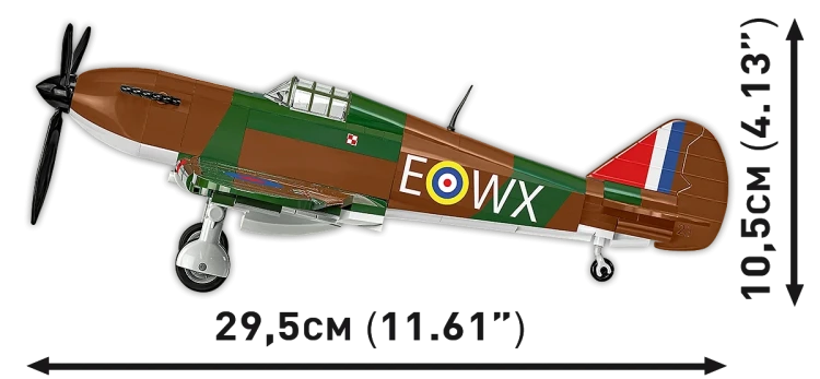 COBI Hawker Hurricane (No.302.Sqn.Raf) 3.webp