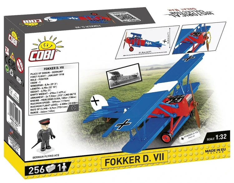 COBI Historical Collection Fokker D. VII 5.webp