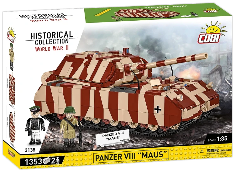 COBI Historical Collection Panzerkampfwagen VIII Maus 6.webp