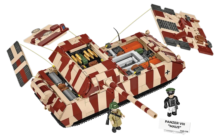COBI Historical Collection Panzerkampfwagen VIII Maus 4.webp