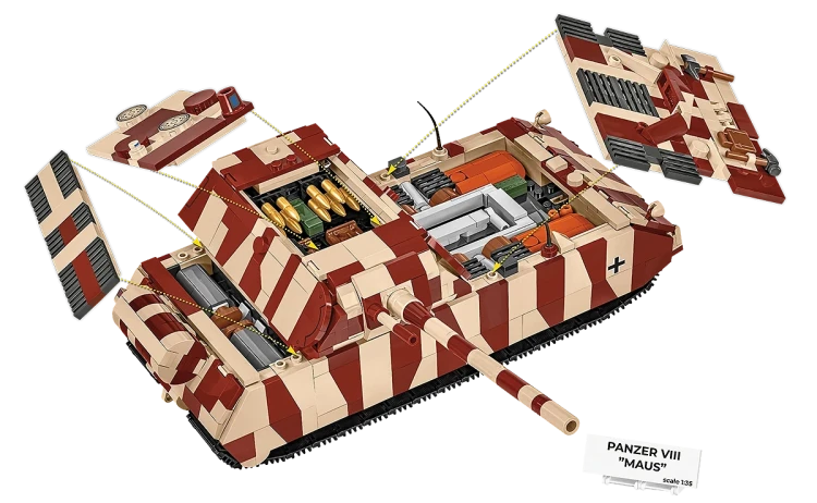 COBI Historical Collection Panzerkampfwagen VIII Maus 3.webp