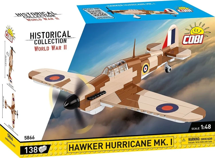 COBI HC WWII Hawker Hurricane Mk. I 4.webp
