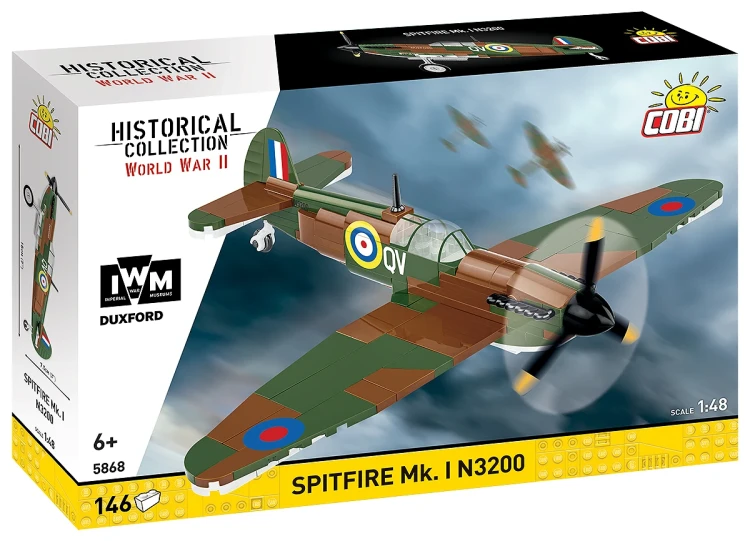 COBI Historical Collection Spitfire Mk. I N3200 4.webp