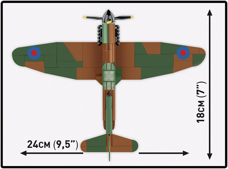 COBI Historical Collection Spitfire Mk. I N3200 3.webp