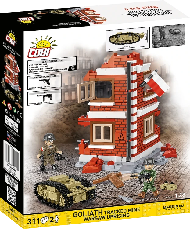 COBI Goliath Tracked Mine from Warsaw Uprising 5.webp