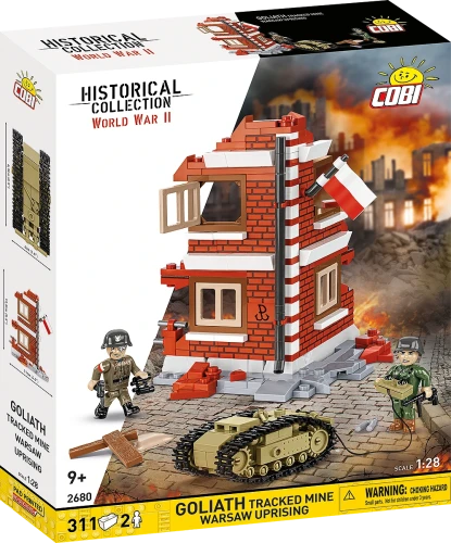 COBI Goliath Tracked Mine from Warsaw Uprising 4.webp