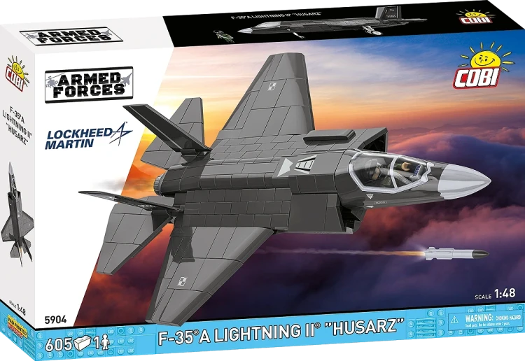 Cobi Armed Forces F-35A Lightning II Husarz 5.webp