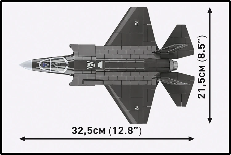 Cobi Armed Forces F-35A Lightning II Husarz 4.webp