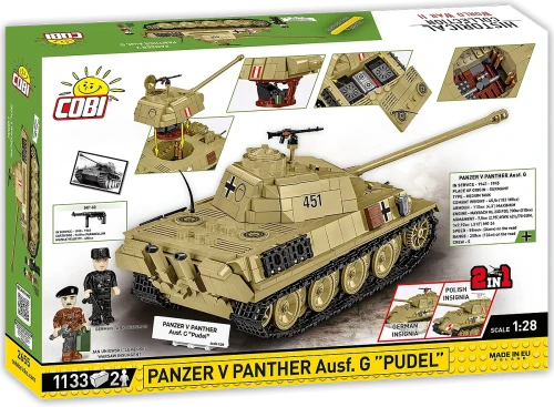 COBI Historical Collection Panzer V PANTHER Ausf. G 8.webp