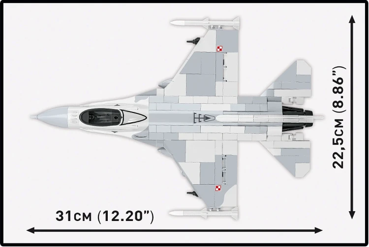 Cobi Armed Forces F-16C ®Fighting Falcon PL 6.webp