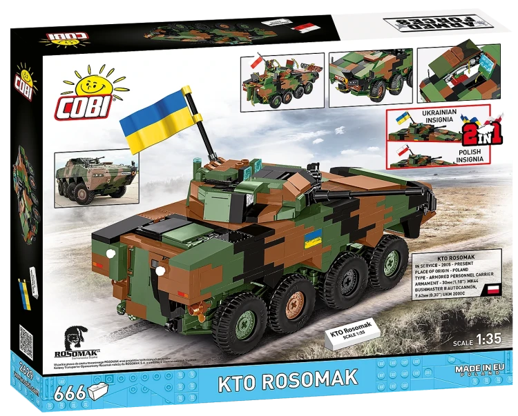 Cobi Armed Forces KTO Rosomak (2 in1 PL UKR) 9.webp