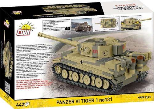 COBI Historical Collection Panzer VI Tiger I no 131 6.webp