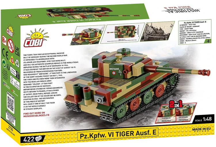 COBI Historical Collection Pz. Kpfw. VI Tiger Ausf. E 8.webp