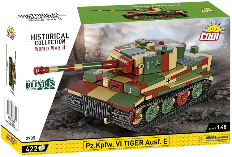 COBI Historical Collection Pz. Kpfw. VI Tiger Ausf. E 7.webp