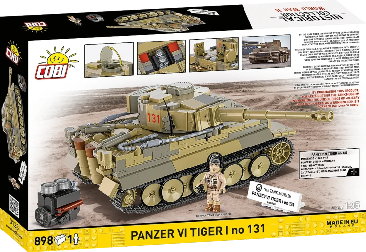 COBI Historical Collection Panzer VI TIGER I 131 8.webp