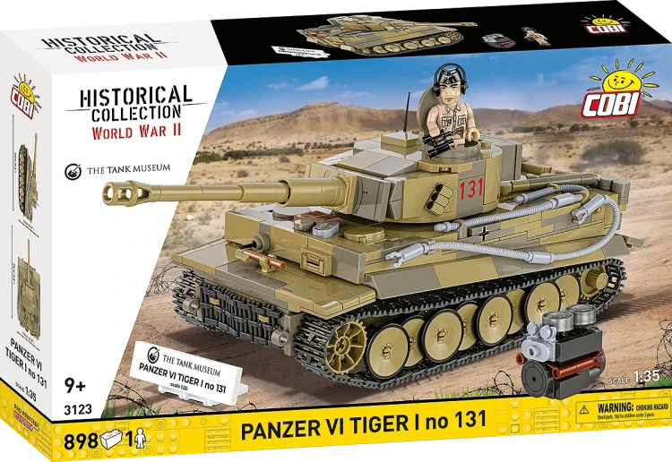 COBI Historical Collection Panzer VI TIGER I 131 7.webp