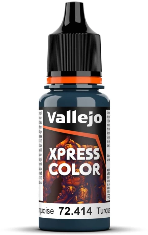 Vallejo- 72.414 - Xpress Color - Caribbean Turquoise (18 ml).jpg