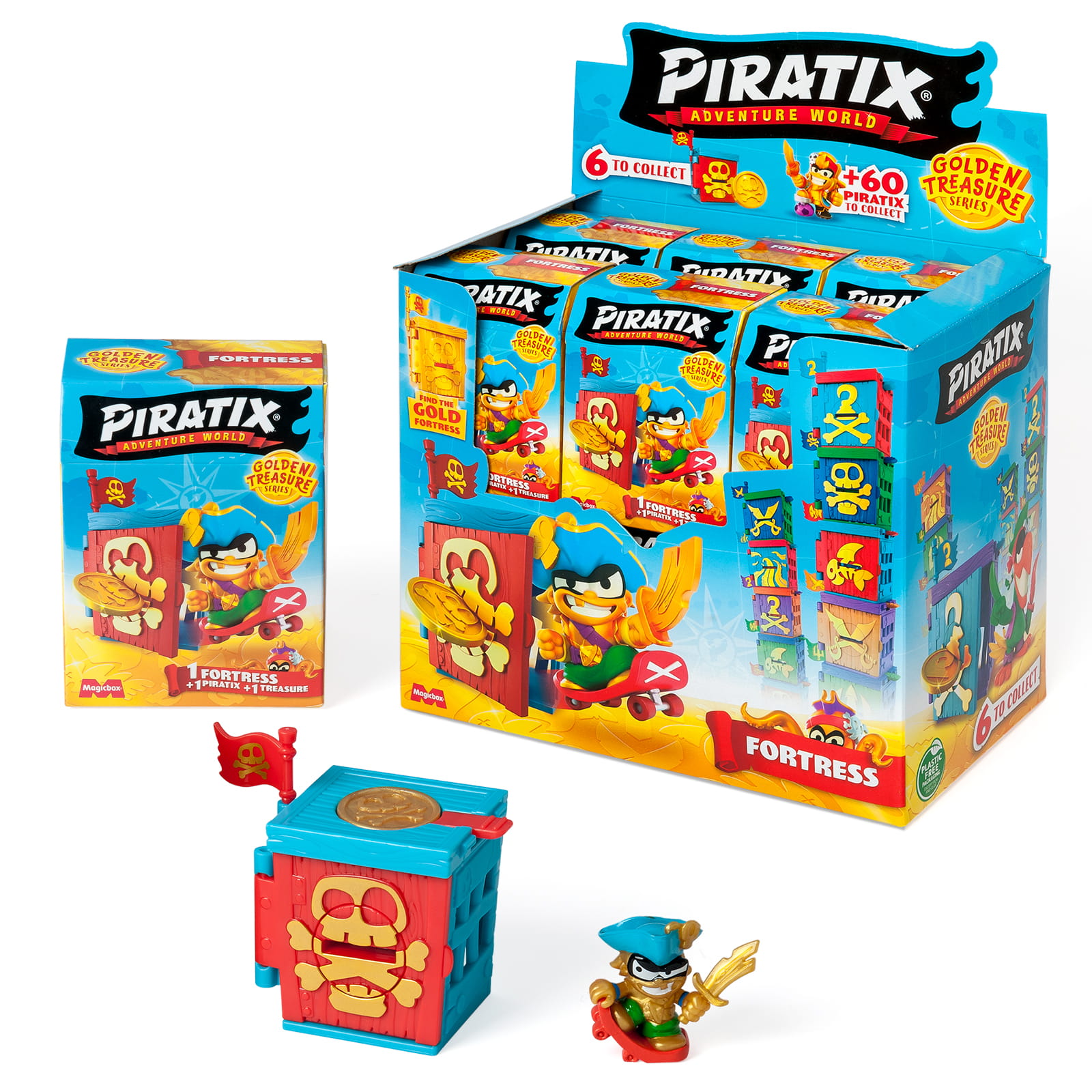 PIRATIX Golden Treasure Fort
