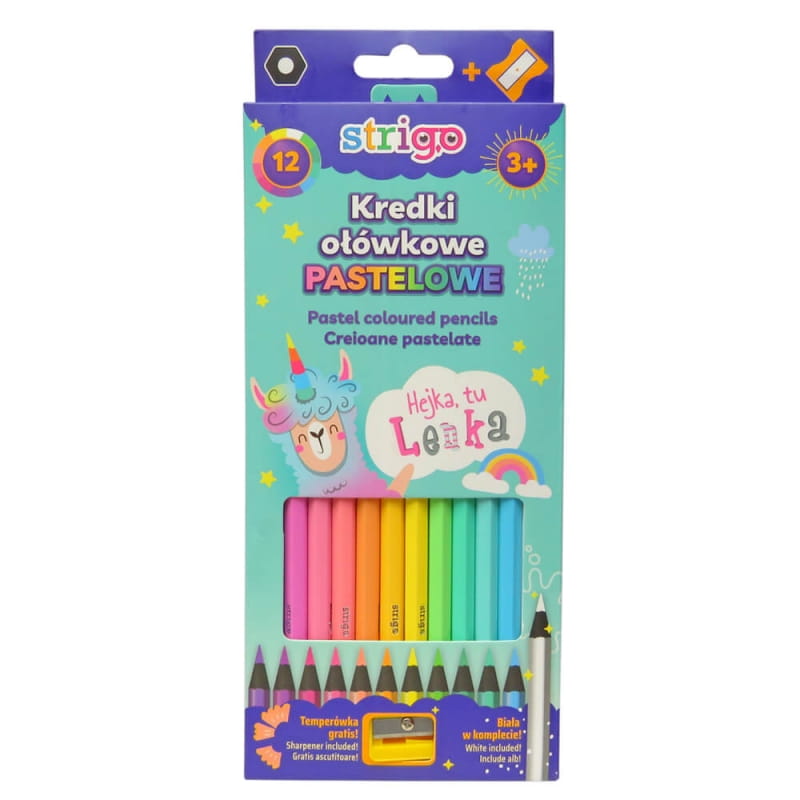 KREDKI OLO 12KOL/180 PASTEL LENKA SSC149 STRIGO