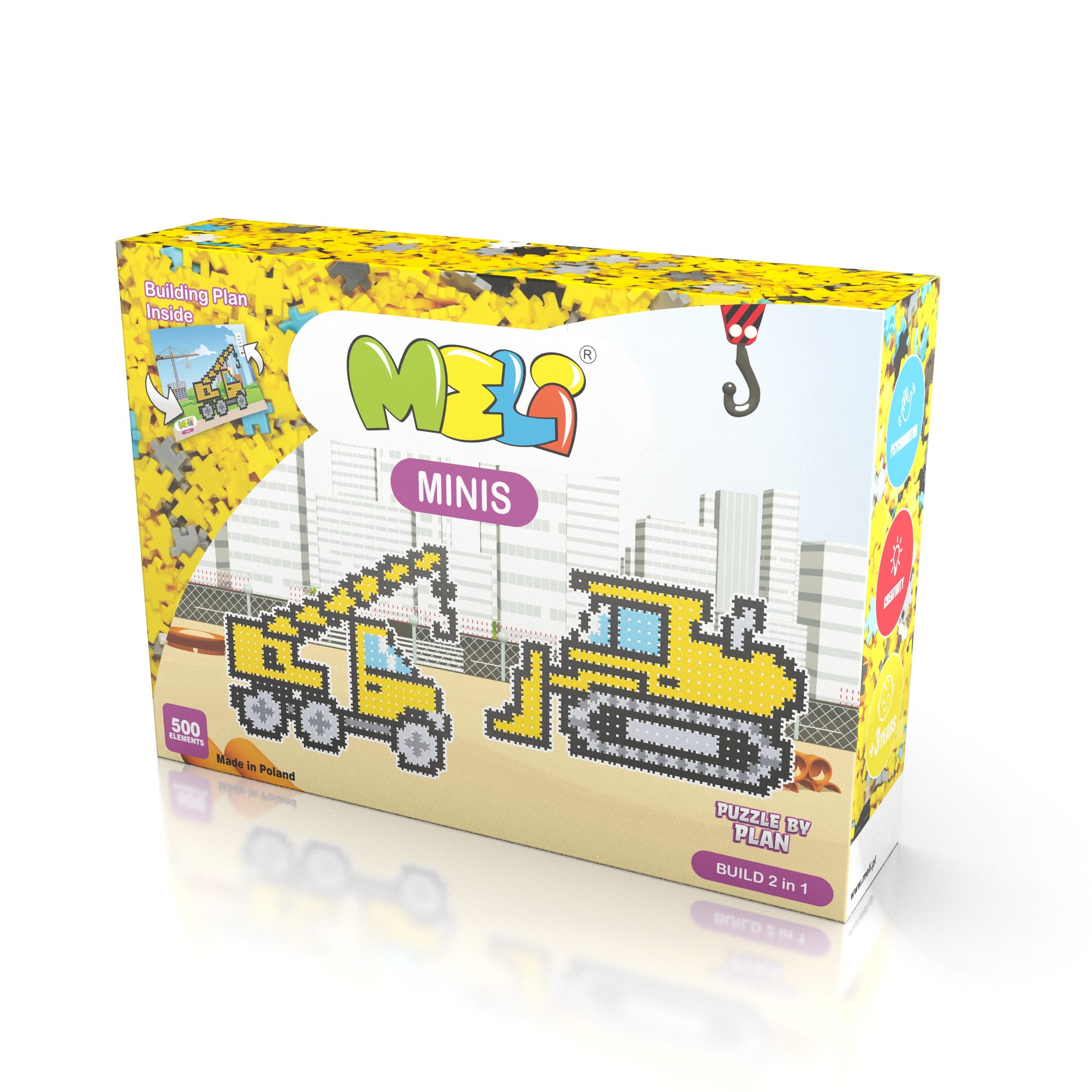 Meli Minis Build 2in1 500szt