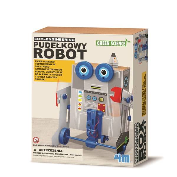 Eko-Enginnering Pudełkowy robot - Russel