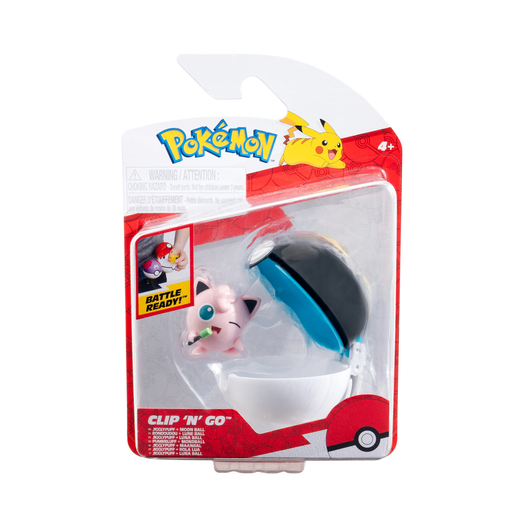 POKEMON Clip N Go JigglyPuff S17 - Jazwaress