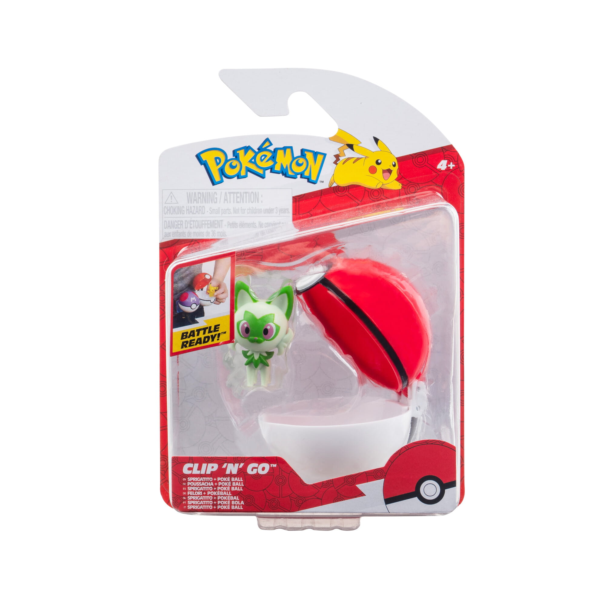 POKEMON Clip N Go Sprigattito S17 - Jazwaress