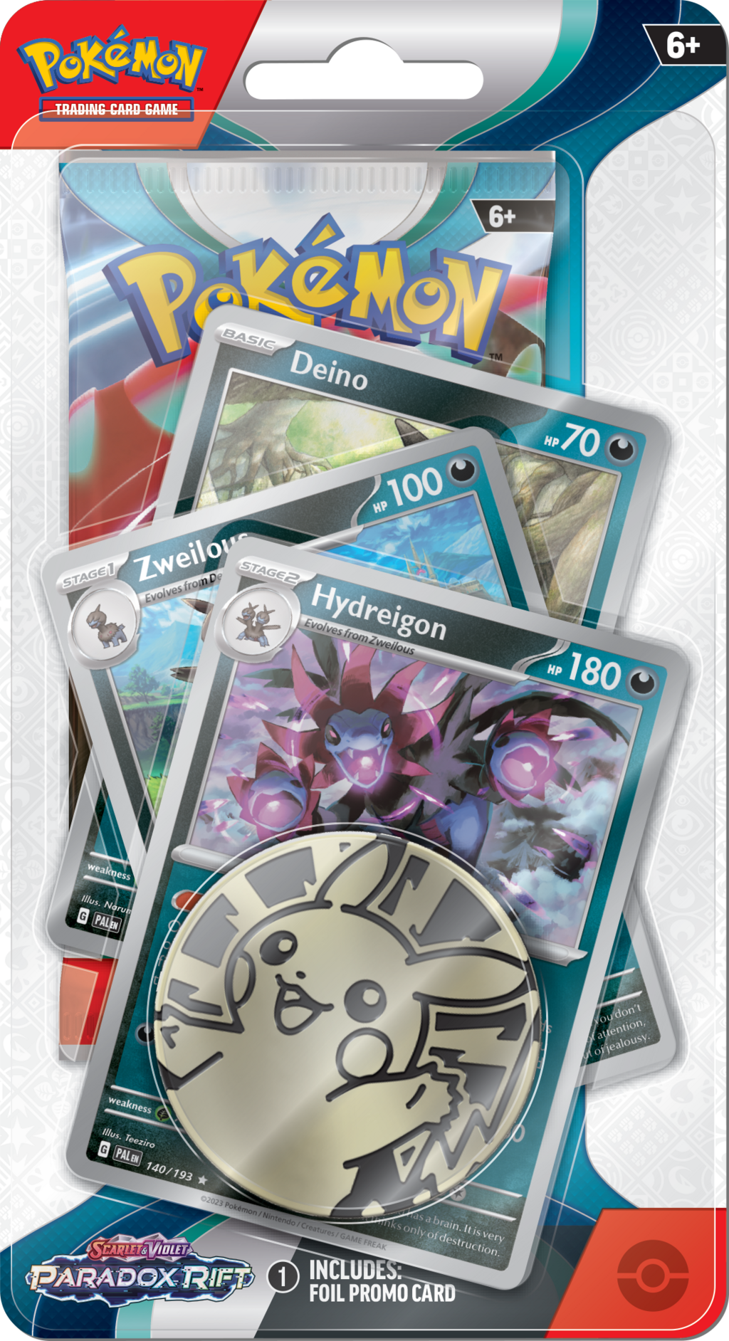 Pokémon TCG: Scarlet & Violet - Paradox Rift - Premium Checklane Blister
