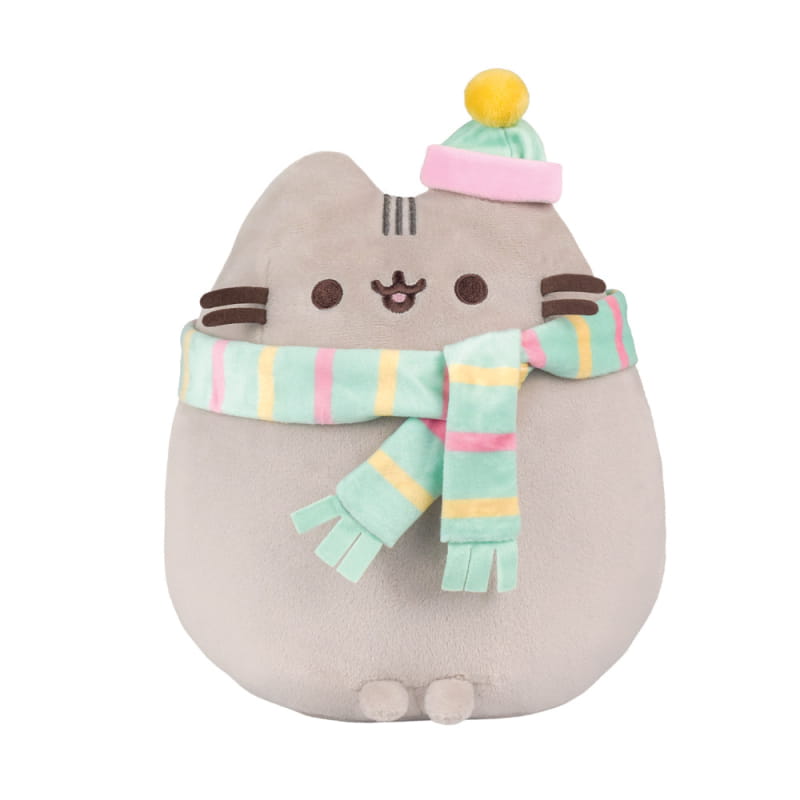 Pusheen w szaliku duży
