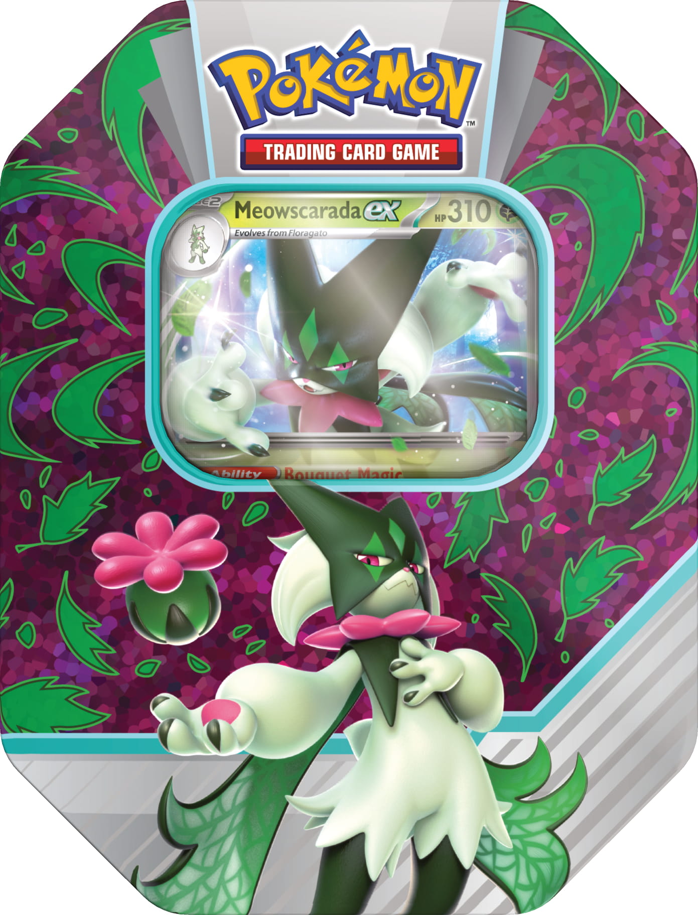 Pokémon TCG: Paldea Partners Tin - Meowscrarada