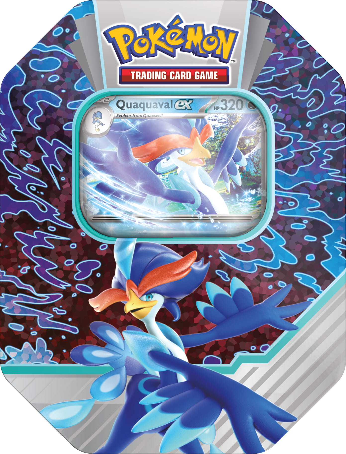 Pokémon TCG: Paldea Partners Tin - Quaquaval