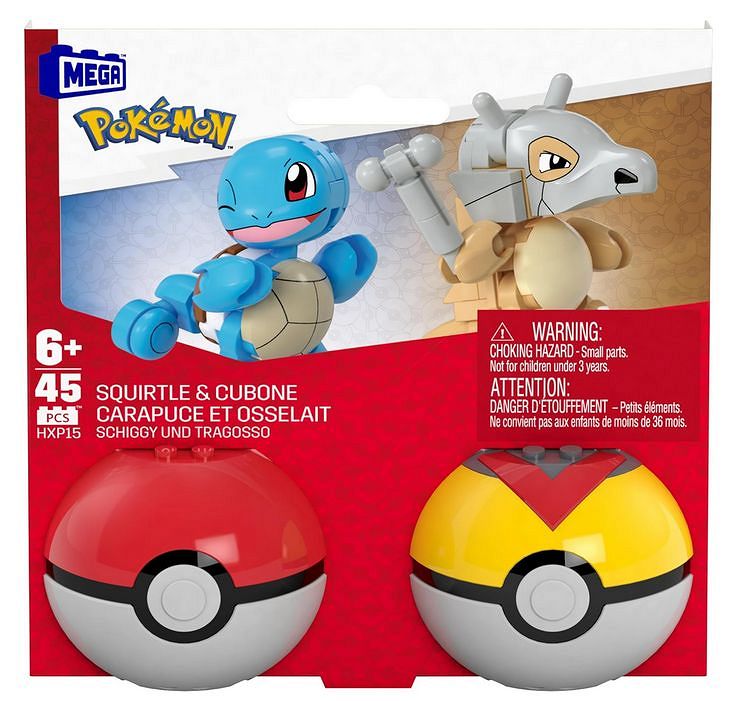 Mega Pokemon - Squirtle i Cubone