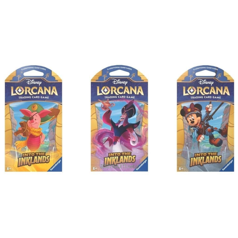 Disney Lorcana - Into The Inklands Sleeved Booster