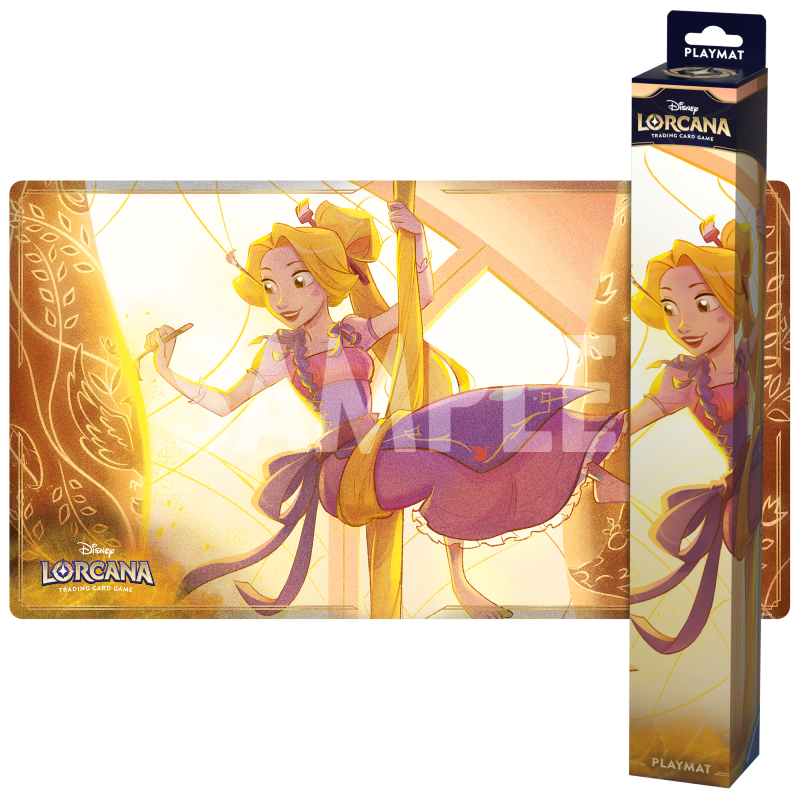 Disney Lorcana: Ursula's Return Playmat Rapunzel Mr.Puggy