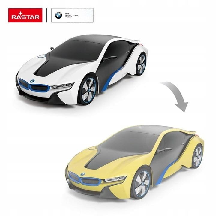 Samochód na sterowanie 1-24 BMW i8-UV Sensitive Collection - Rastar Mr Puggy.jpg