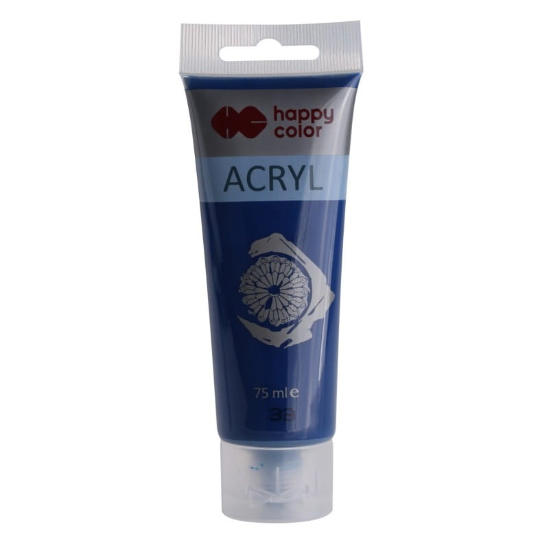 Farba akrylowa 75ml granat nr.33 - Happy Color MrPuggy.jpg