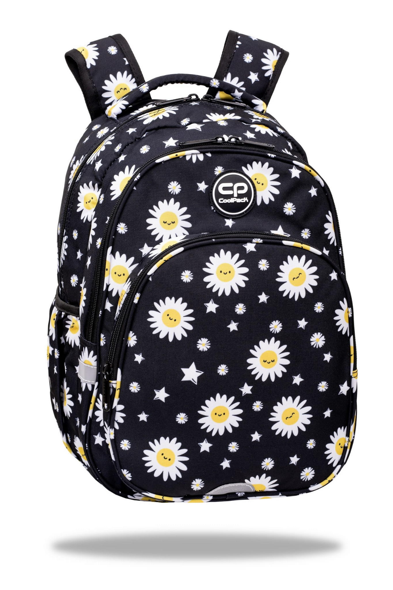 Plecak szkolny Base Daisy Black - Coolpack MrPuggy.jpg
