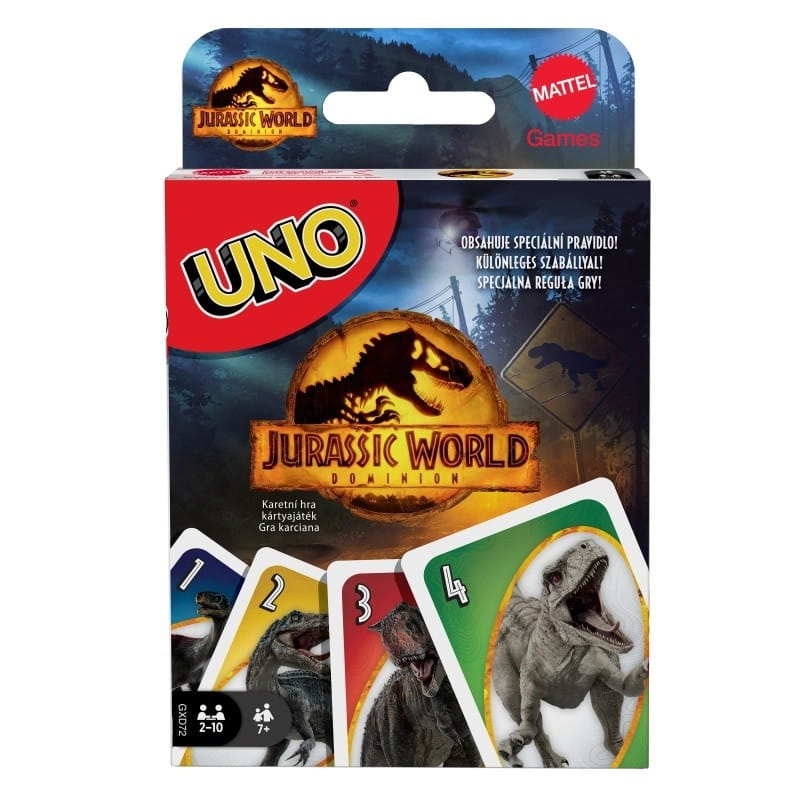 Uno Jurassic world - Mattel MrPuggy.jpg