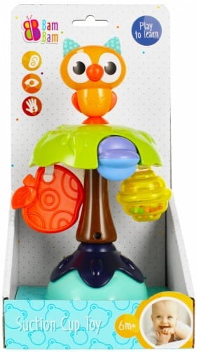 Zabawka na przyssawce sówka - Bam Bam MrPuggy.jpg