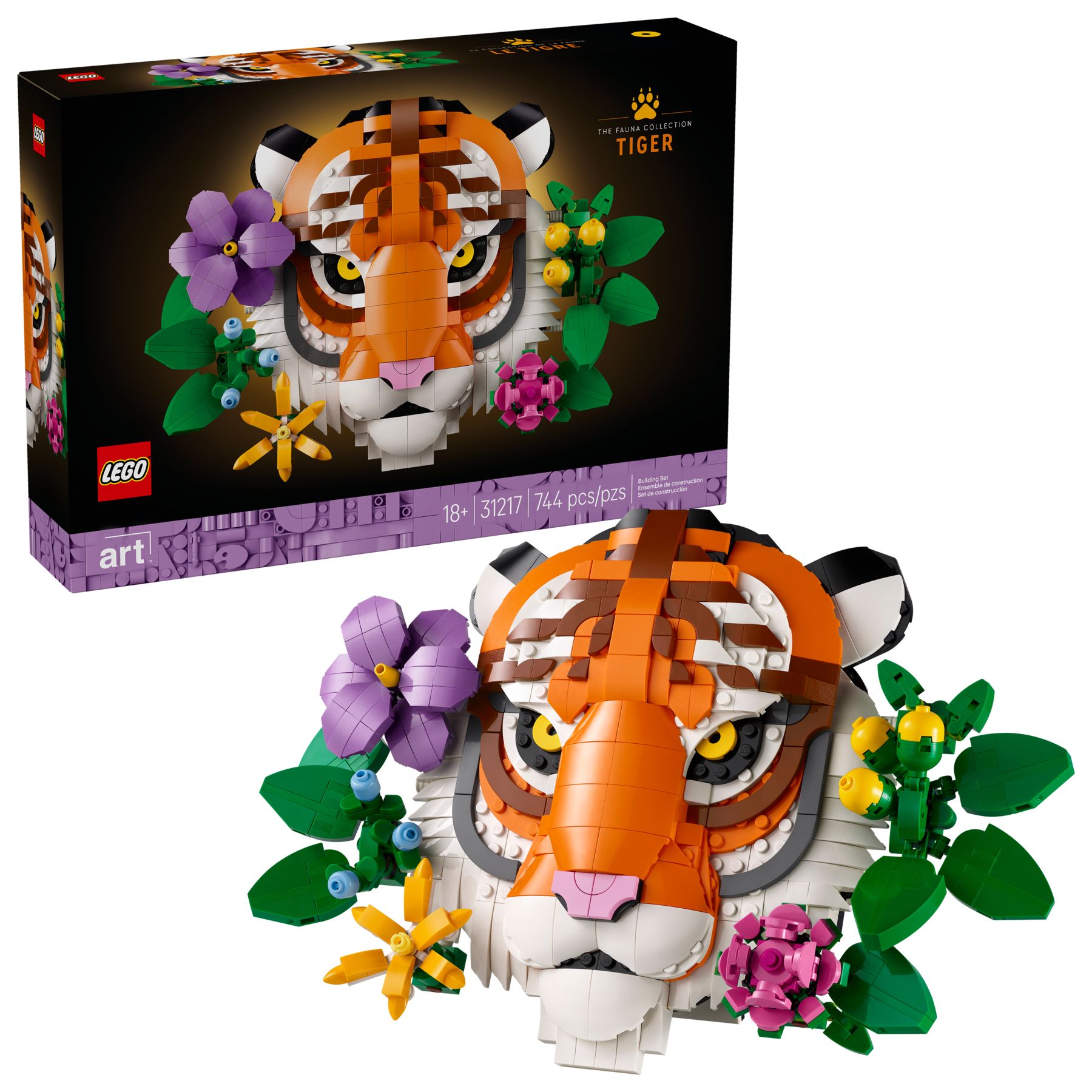 LEGO ART 31217 Kolekcja zwierząt tygrys MrPuggy.jpg