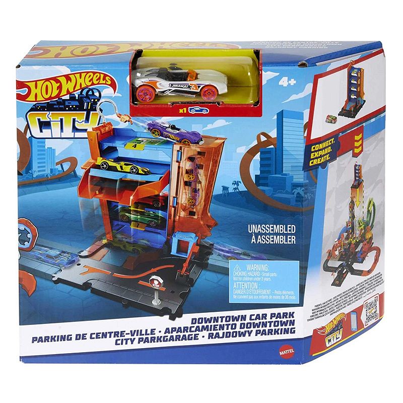 Hot Wheels City mały zestaw z autkiem MrPuggy.jpg
