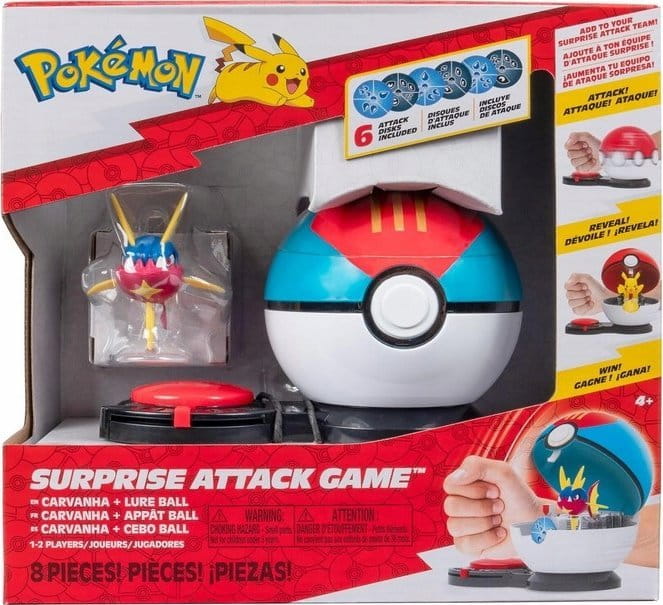 POKEMON Surprise Attack Carvanha W5
