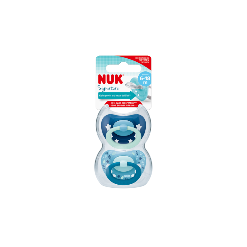 NUK smoczek uspokajający 6-18msc SIGNATURE 2szt.jpg