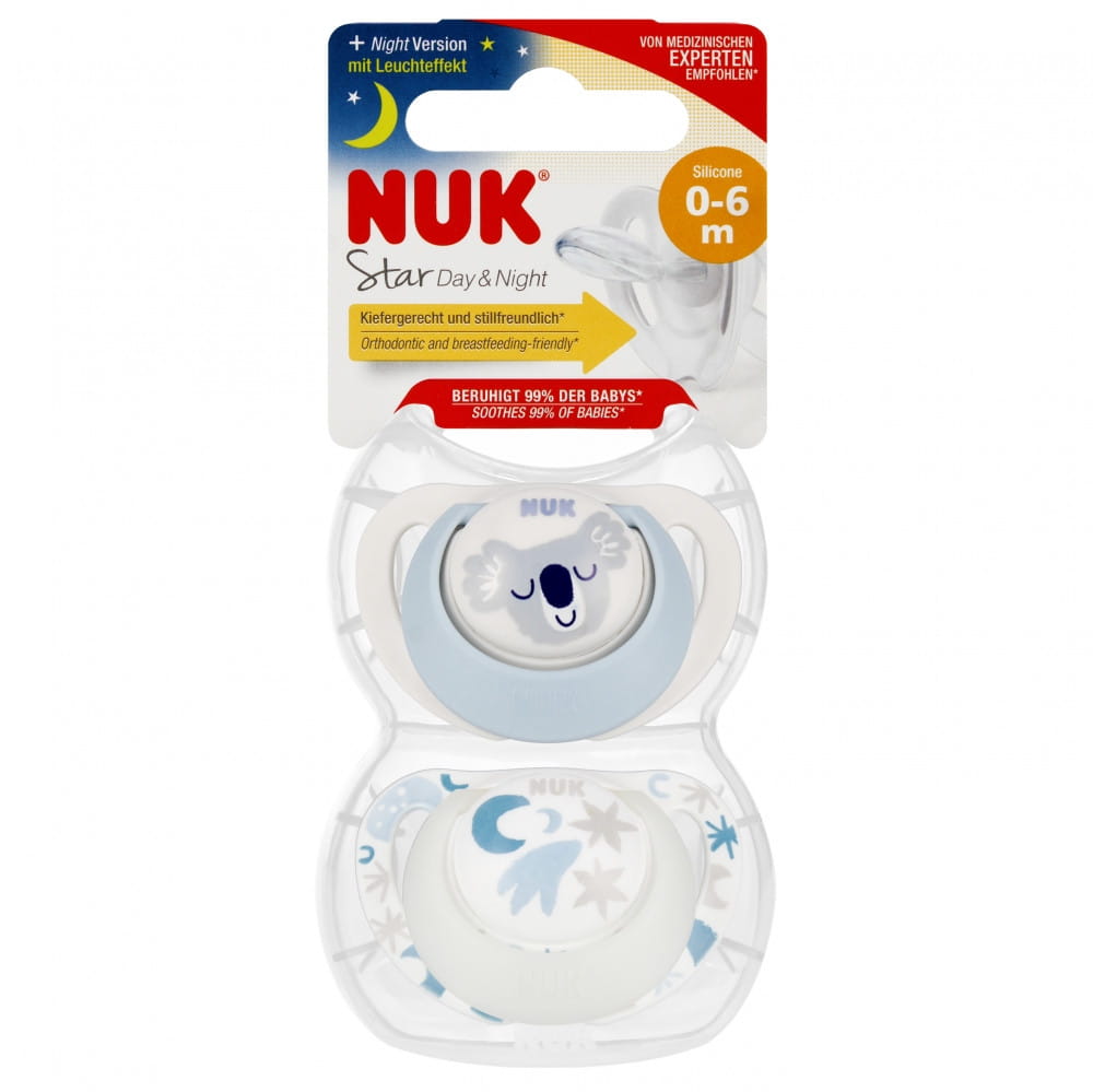 NUK smoczek uspokajający 2el. 0-6msc D&N Koala.jpg