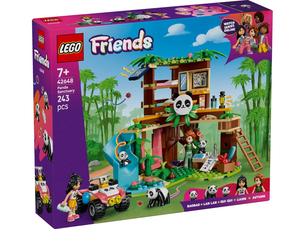 LEGO FRIENDS 42648 Opieka nad pandami w rezerwacie