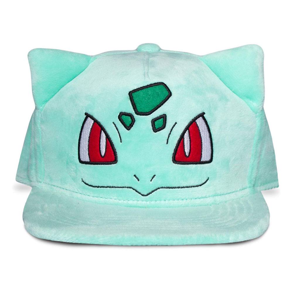 Czapka bejsbolówka Pokemon Bulbasaur pluszowa.jpg