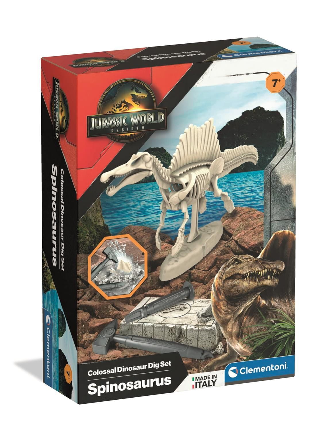 Skamieniałości Jurassic World Spinozaur mr puggy.jpg
