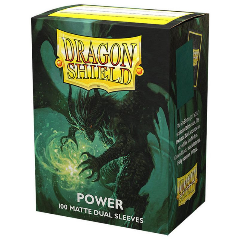 Dragon Shield Dual Matte Sleeves - Power (100 Sleeves) MrPuggy.jpg